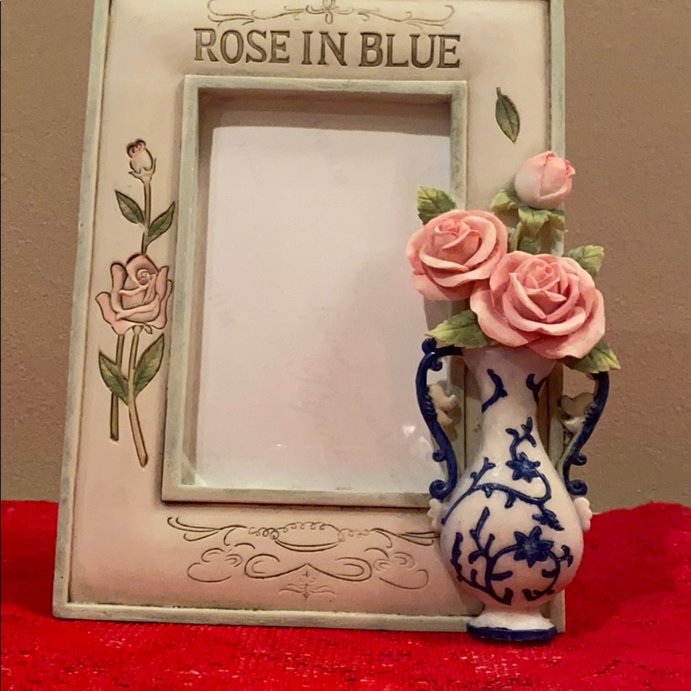 Vintage Ceramic Photo Frame - Picture 2 of 8